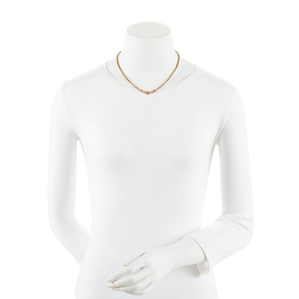 Dior Vintage Crystal CD Necklace - Picture 2 of 4